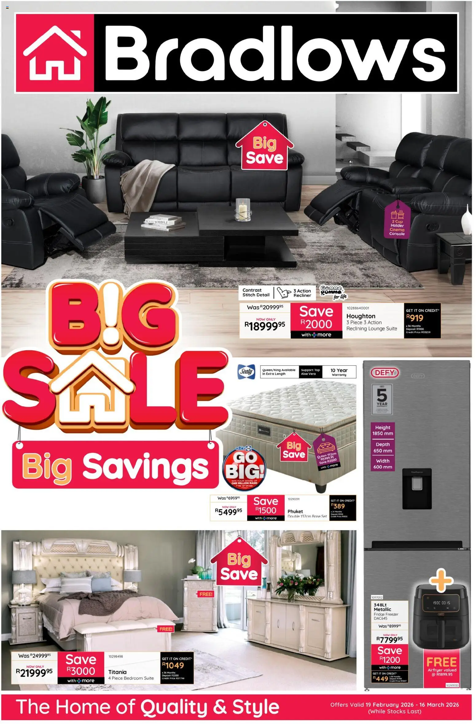 Bradlows Specials - page 1- valid from 19/02/2026