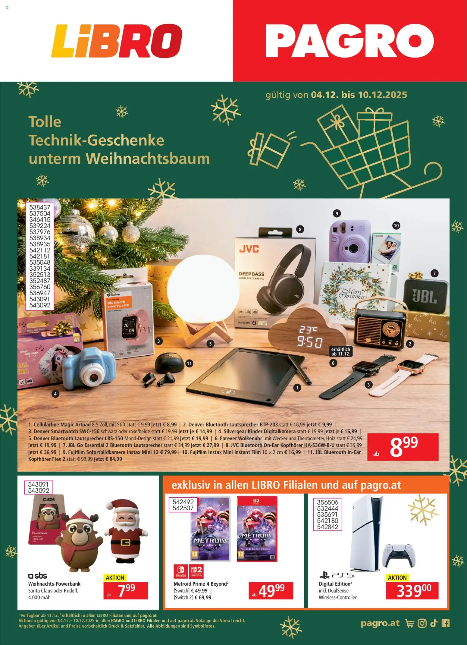 Libro Flugblatt - Seite 1- gültig ab 04.12.2025