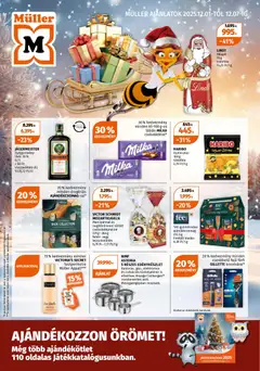 Előnézet Müller Akciós újság érvényes 2025.12.01.-tól