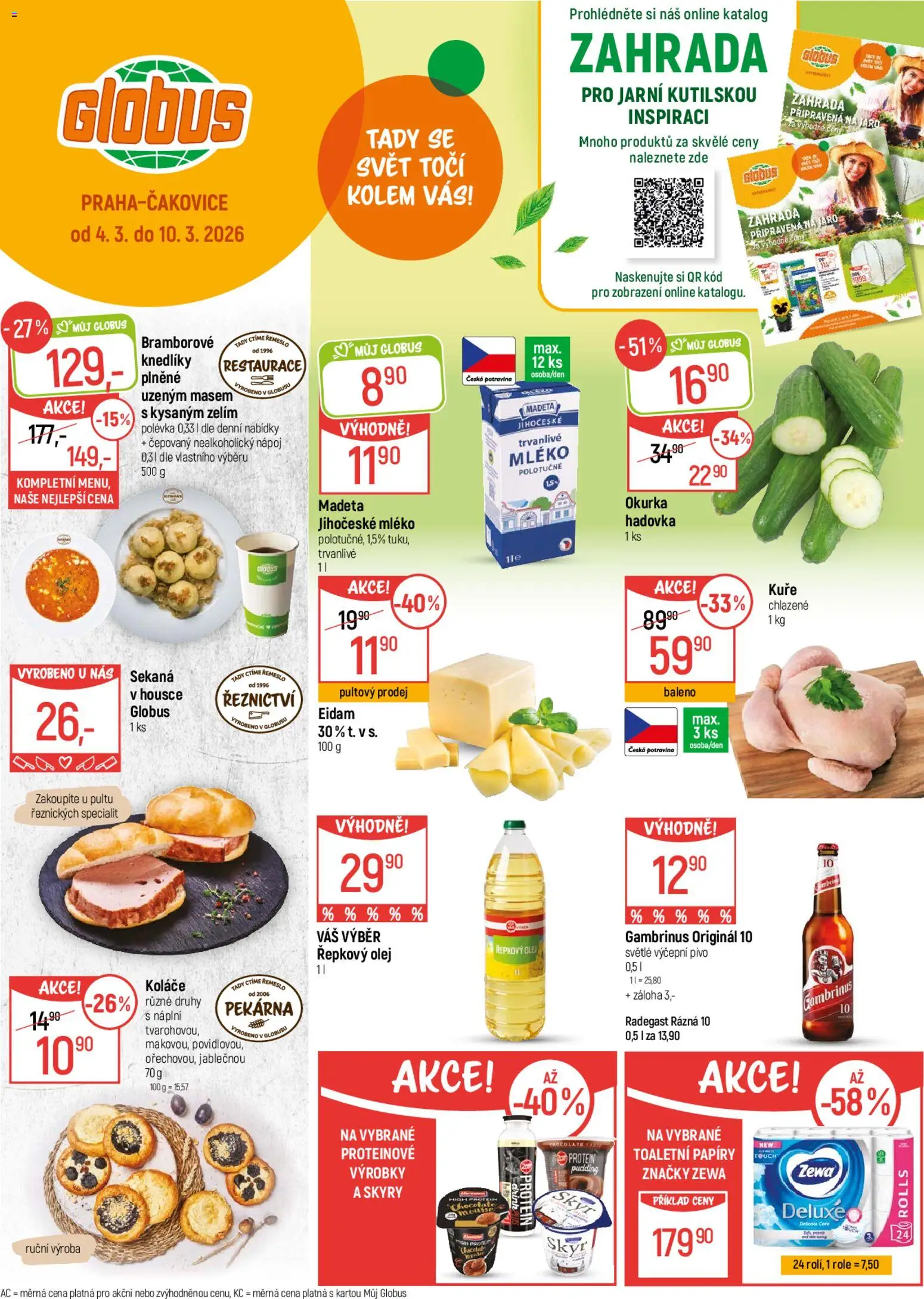 Globus leták - strana 1- platný od 04.03.2026