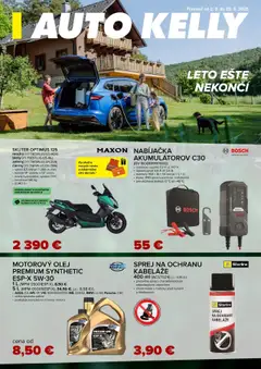 Auto Kelly leták platný od 02.09.2025