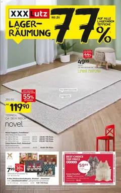 Vorschau XXXL Lutz - Größte Lagerräumungsverkauf gültig ab 23.11.2025