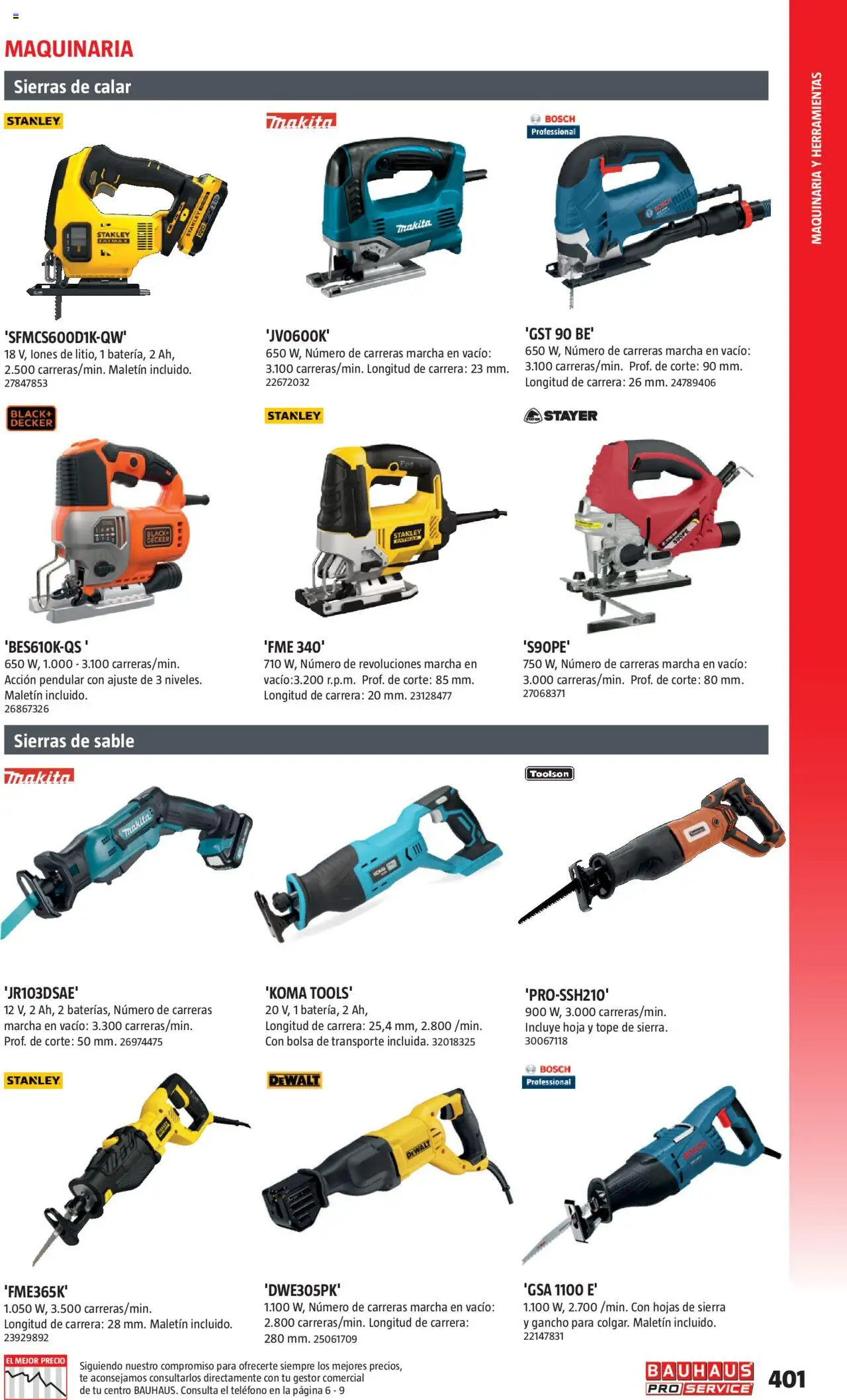 Bauhaus - ProService  - Página de 401 - Válido desde 24/02/2025