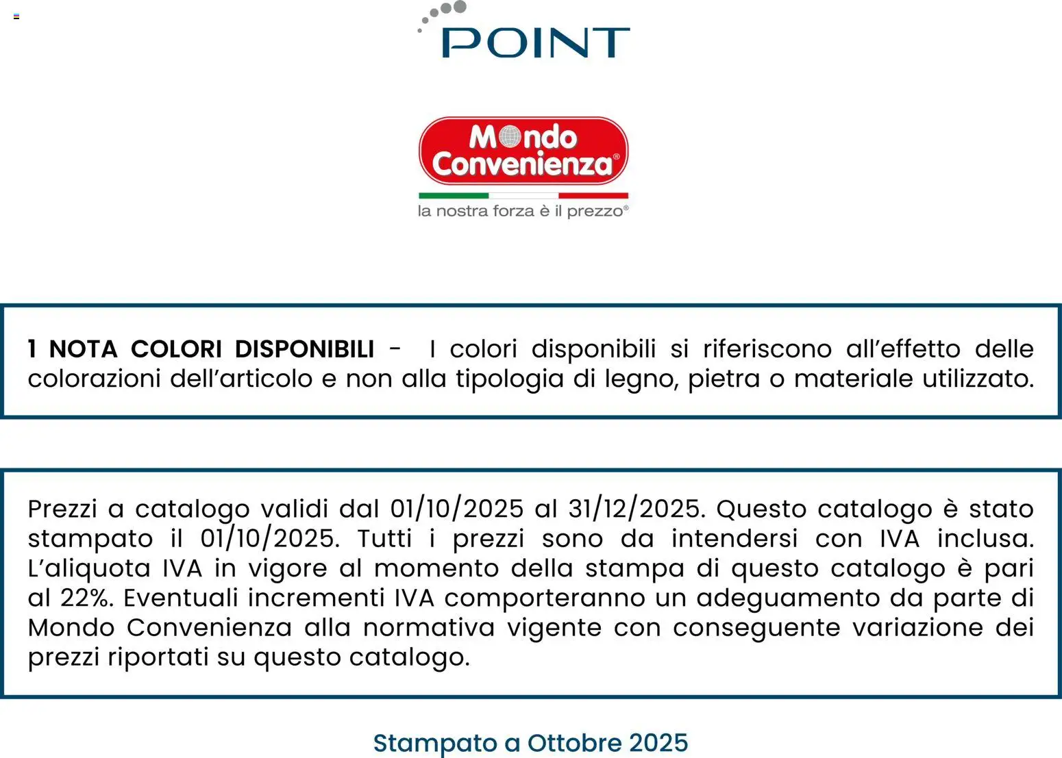 Mondo Convenienza Casa catalogo - pagina 79 - valido dal 28/10/2025