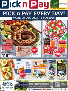 Preview Pick n Pay - Weekly Specials valid from 29/12/2025