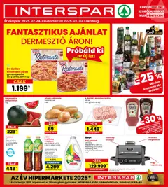 Előnézet Interspar Akciós újság érvényes 2025.07.24.-tól