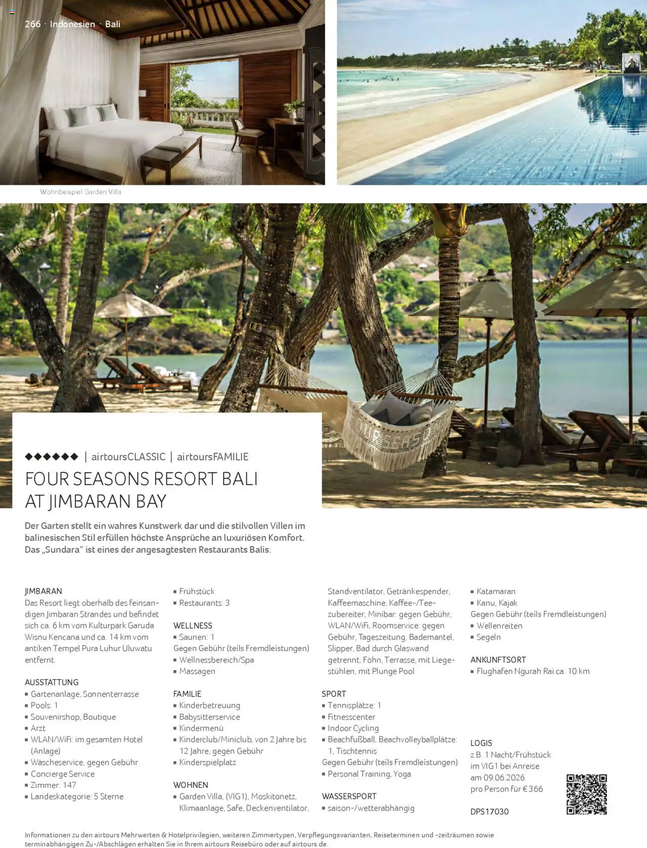 TUI airtours Katalog  Erstklassige Fernreisen 2025/26 - Seite 266 - gültig ab 01.11.2025