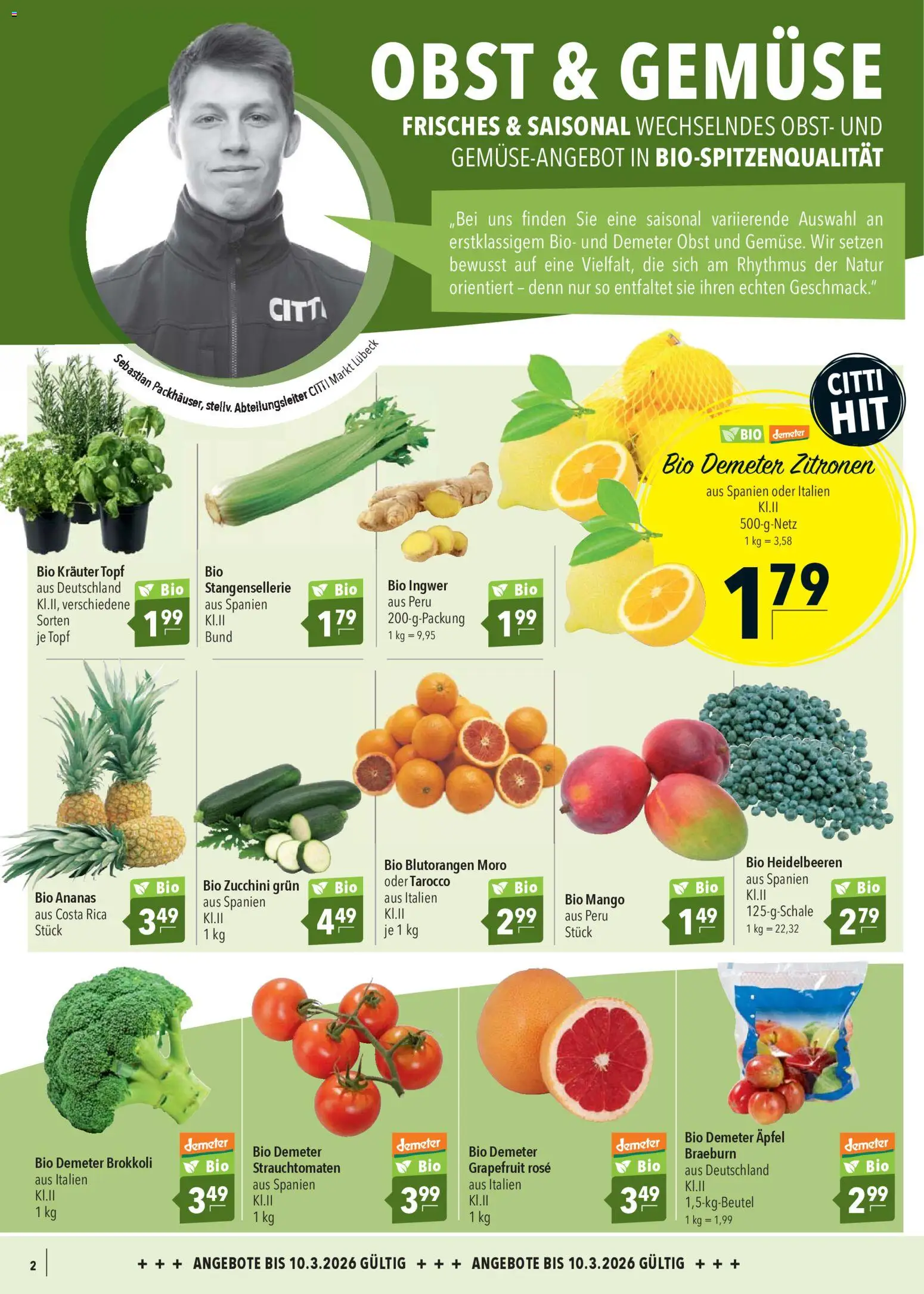 CITTI Markt Bio logisch! - Seite 2 - gültig ab 25.02.2026