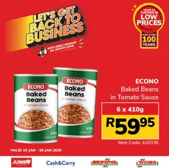 Preview Jumbo Back to Business Specials valid from 15/01/2026