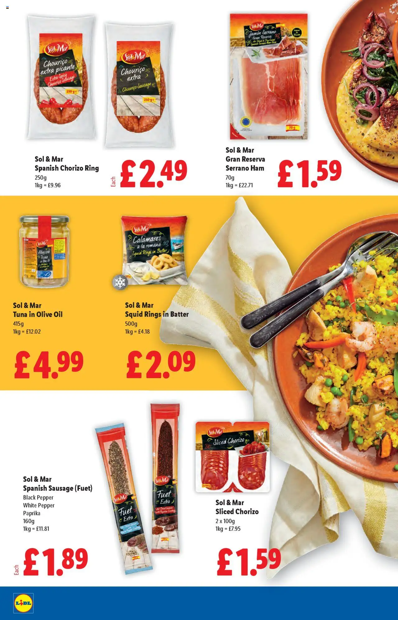 Lidl - Spanish week - page 12- valid from 24/07/2025