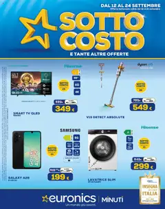 Anteprima Euronics Minuti catalogo valida dal 12/09/2025