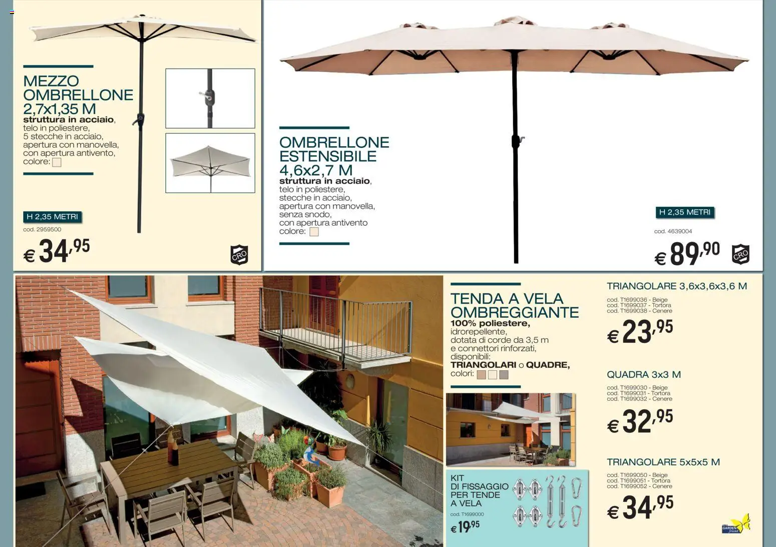 Brico OK volantino Ombrelloni, Gazebo, Tende da Sole - pagina 3 - valido dal 05/03/2026