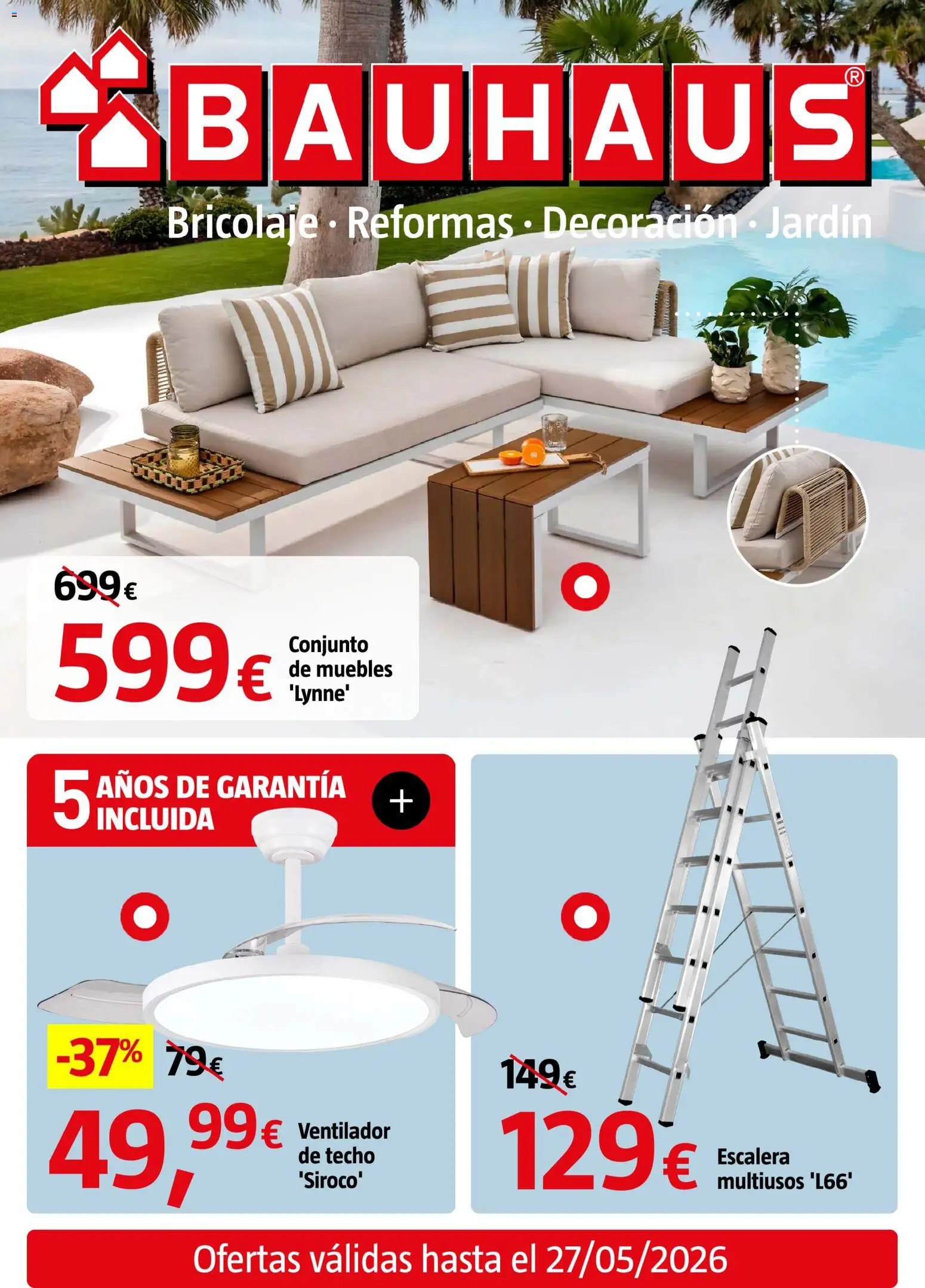 Bauhaus folleto - Página de 1 - Válido desde 23/04/2026