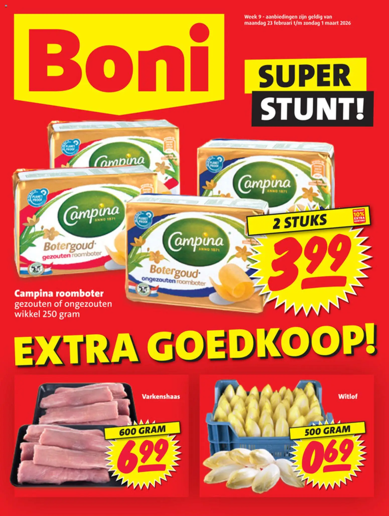 Boni - Folder week 9 - pagina 1- geldig vanaf 23-02-2026