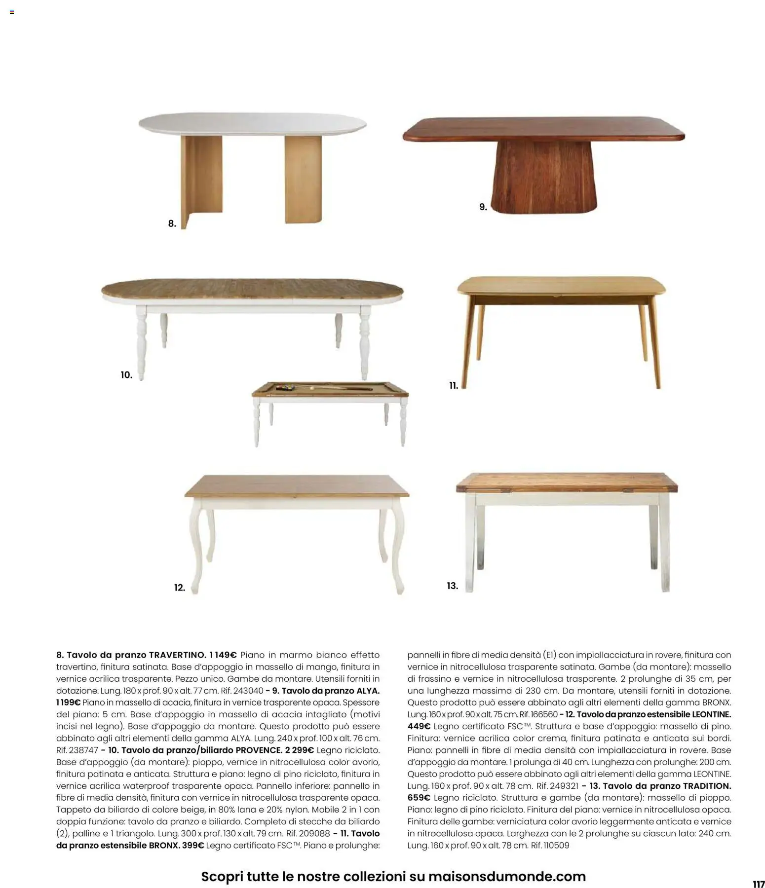 Volantino Maisons du Monde	 - pagina 117 - valido dal 12/02/2026