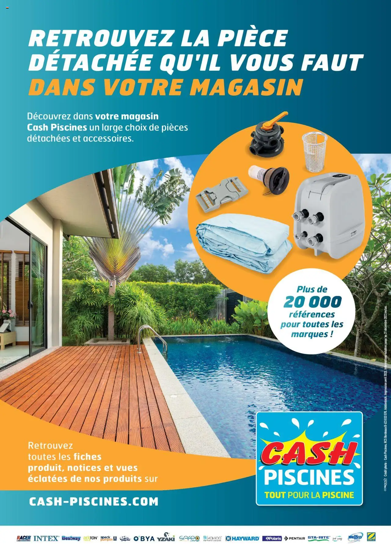 Cash Piscines Guide de l'équipement  - page 36 - valable à partir du 01/03/2024