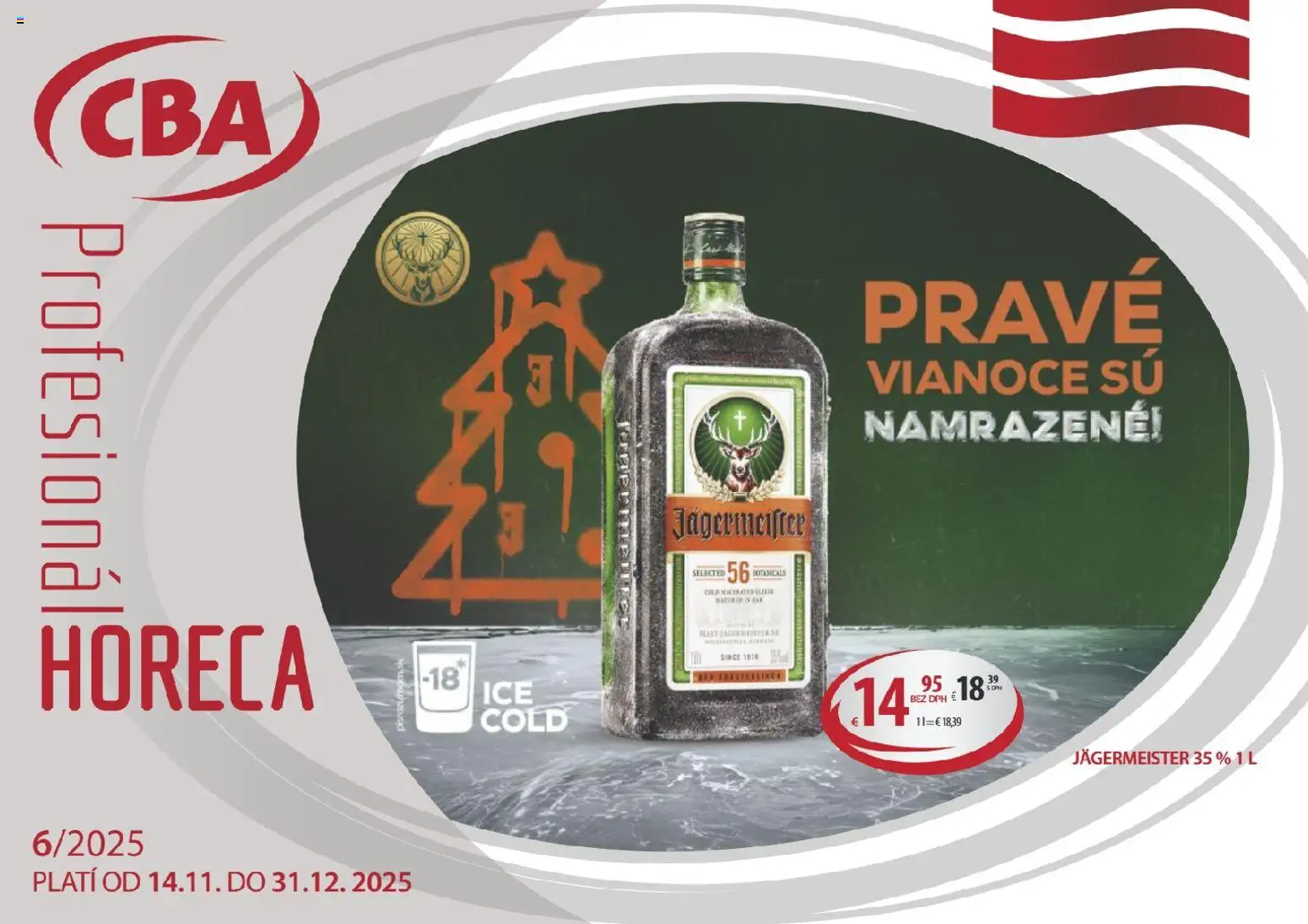 KARMEN CBA Profesionál Horeca - strana 1- platný od 14.11.2025