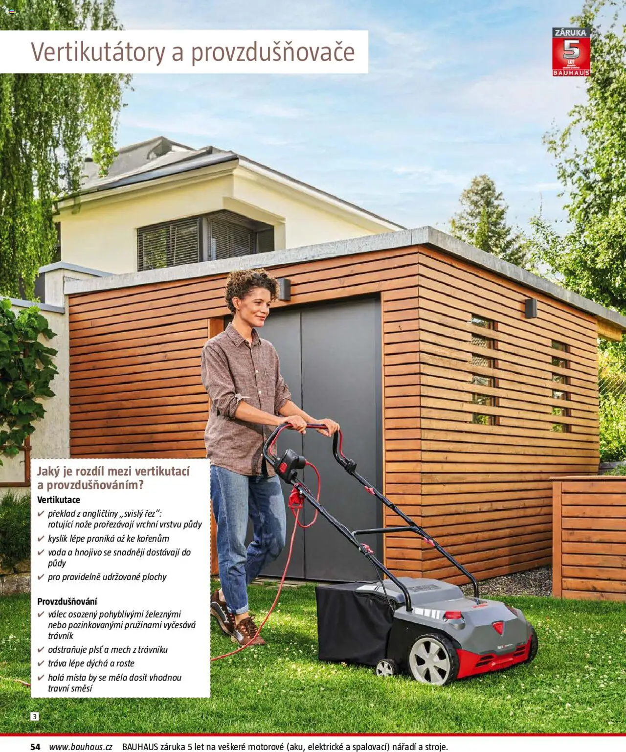 Bauhaus katalog Zahradní technika - strana 54- platný od 01.04.2025