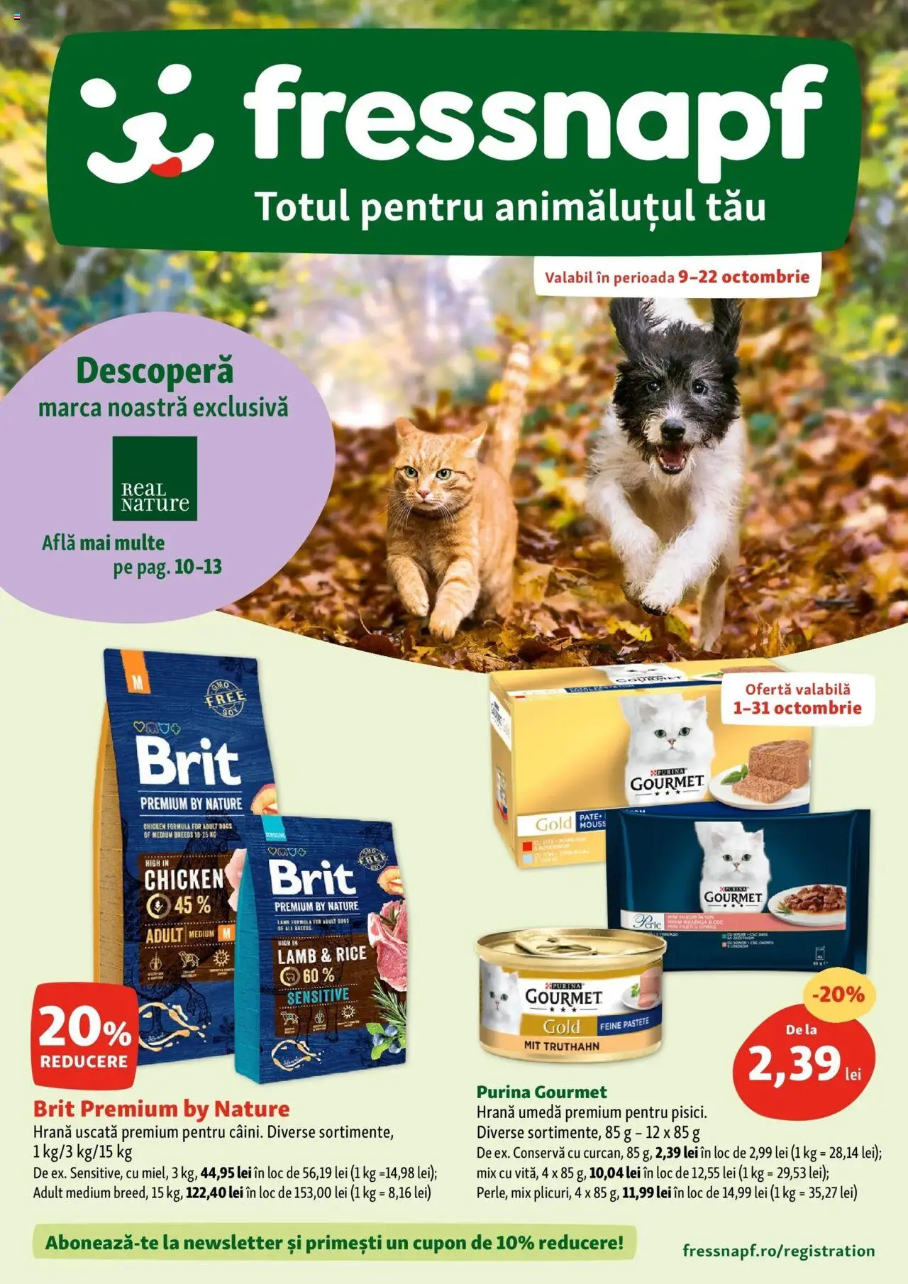 Catalog Fressnapf - pagina 1- valabil de la 09.10.2025