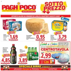 Anteprima Volantino Paghi Poco	 valida dal 25/07/2025