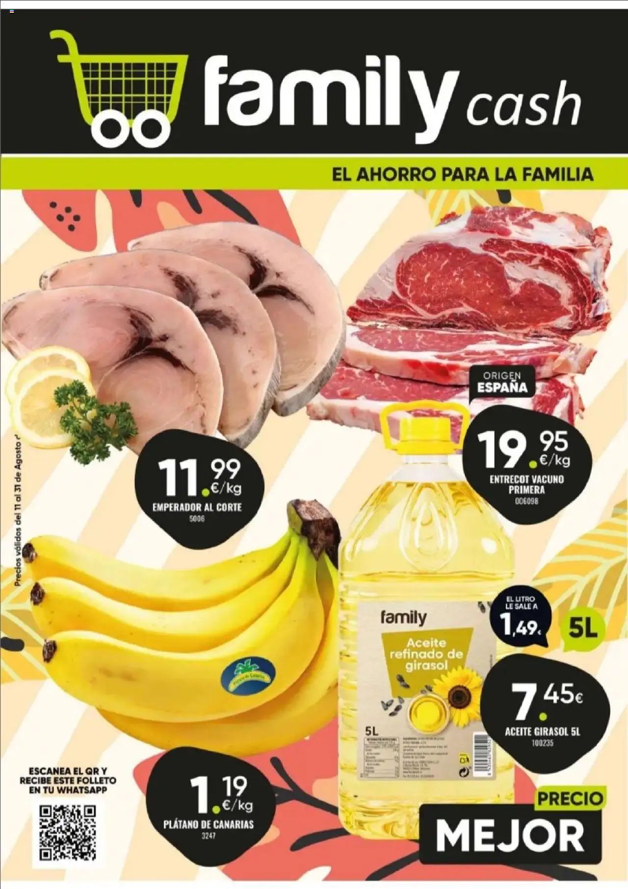 Family Cash folleto - Página de 1 - Válido desde 11/08/2025