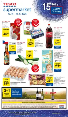 Náhled Tesco leták - Supermarket platný od 13.08.2025