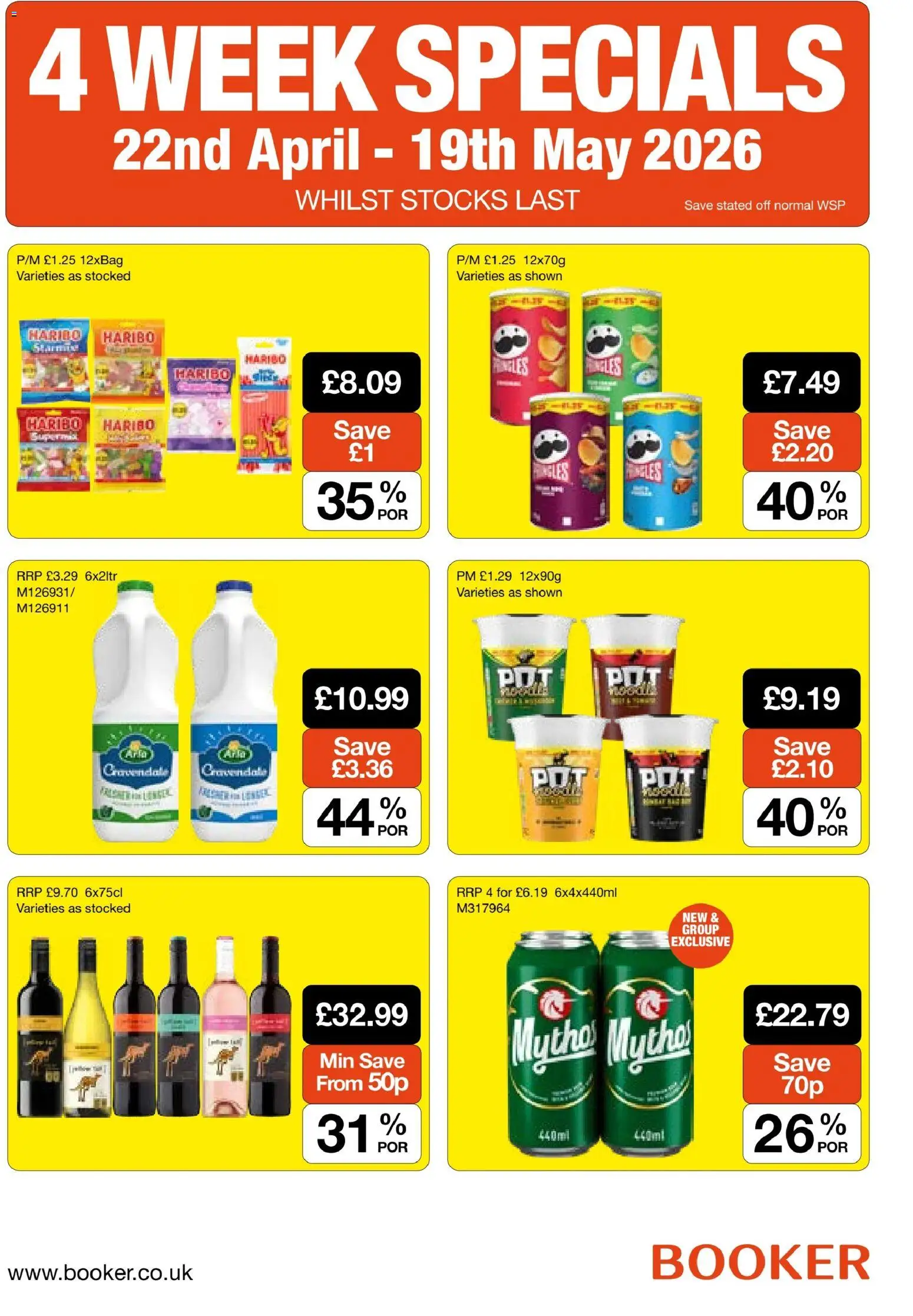 Booker Wholesale - Offers - page 1- valid from 22/04/2026