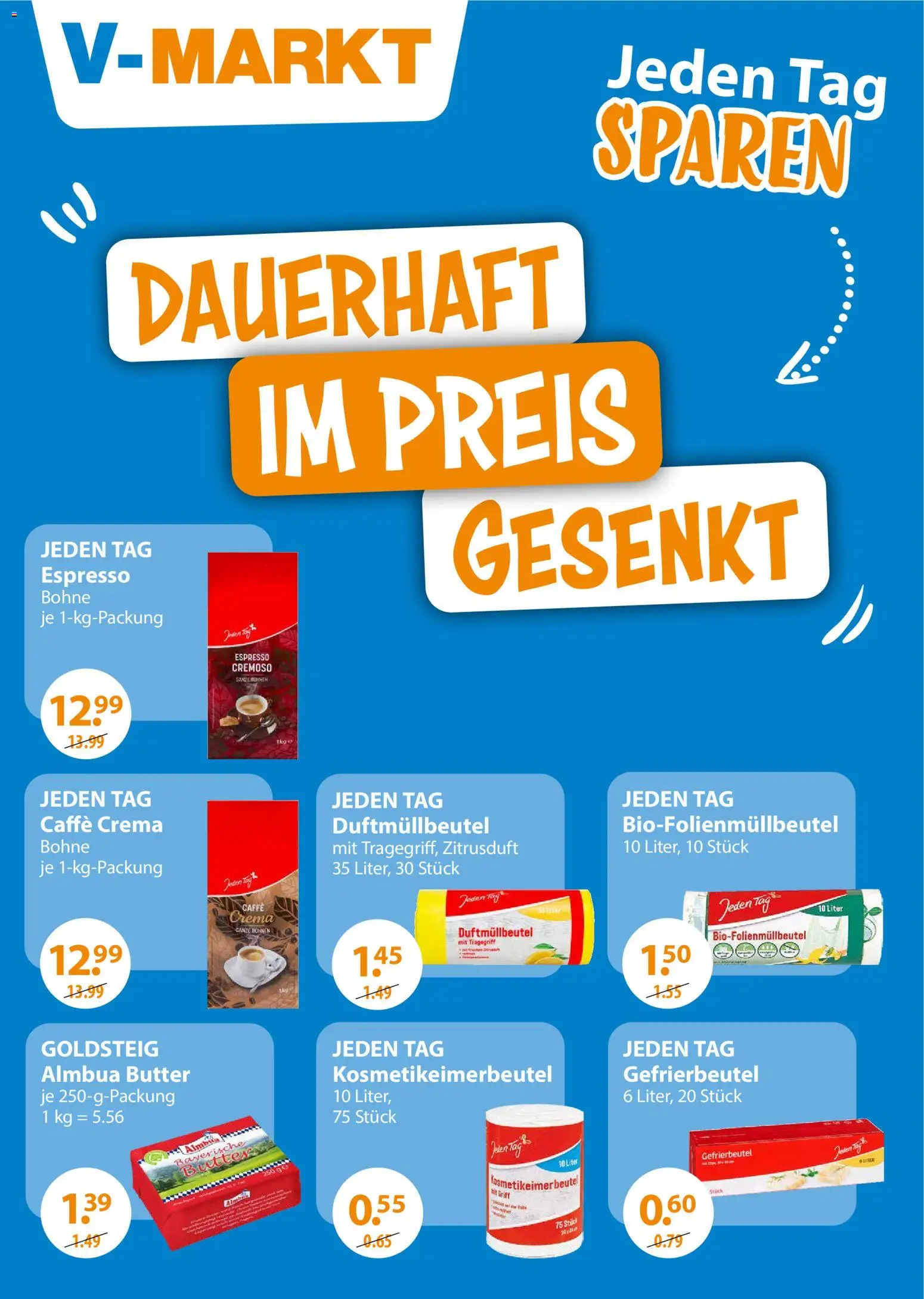 V-Markt - Dauerniedrigpreissenkung - Seite 1 - gültig ab 13.11.2025