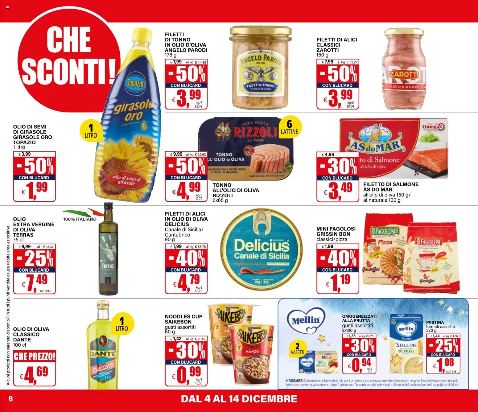 Volantino Il Gigante	 - pagina 8 - valido dal 04/12/2025