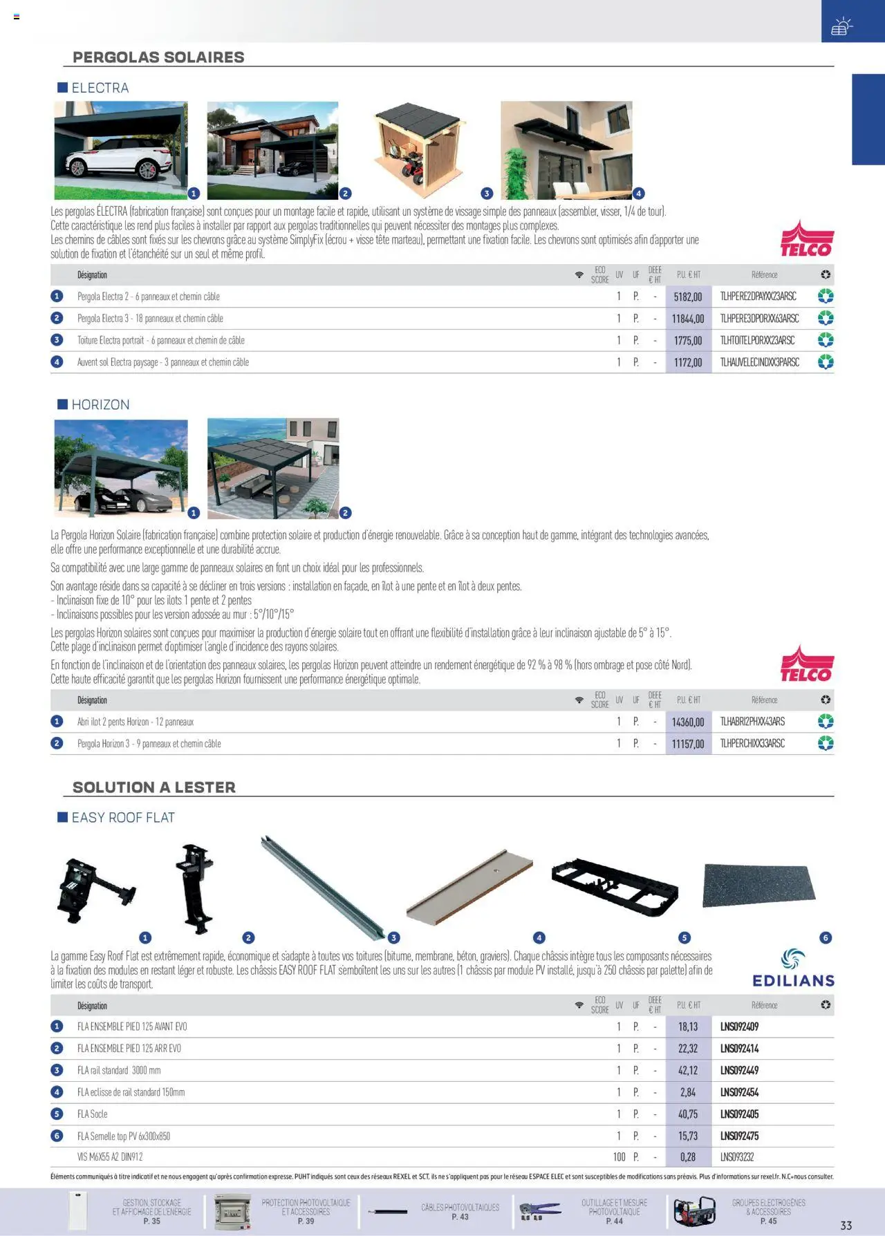 Rexel - Production D´Énergie Photovoltaique - page 17 - valable à partir du 16/07/2025