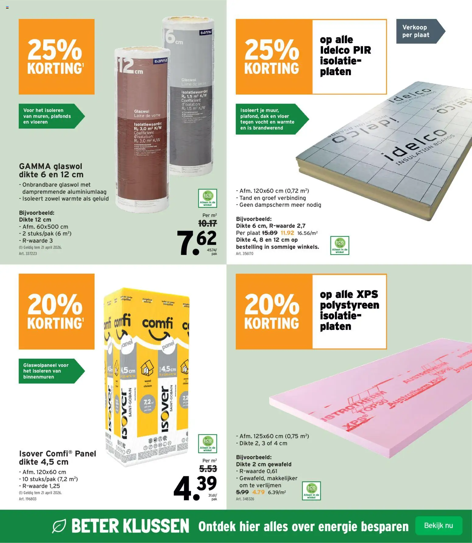 GAMMA folder - page 10- valid from 25/03/2026