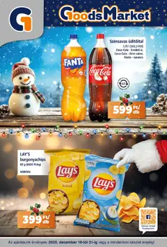 Előnézet Goods Market Akciós újság érvényes 2025.12.18.-tól
