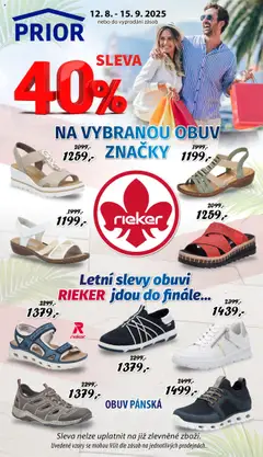 Náhled Prior - Akční Nabídka Obuvi platný od 12.08.2025