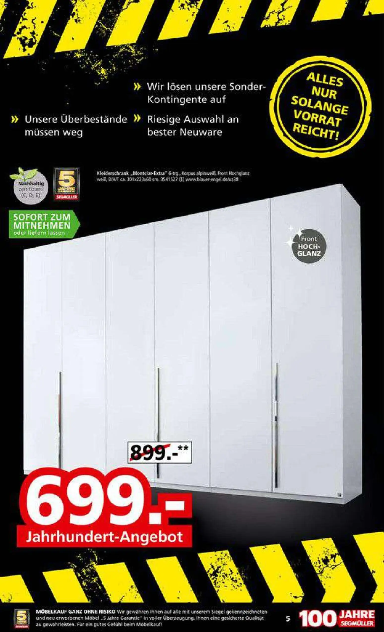 Segmüller Lagerausverkauf bei Segmüller - Seite 5 - gültig ab 22.11.2025