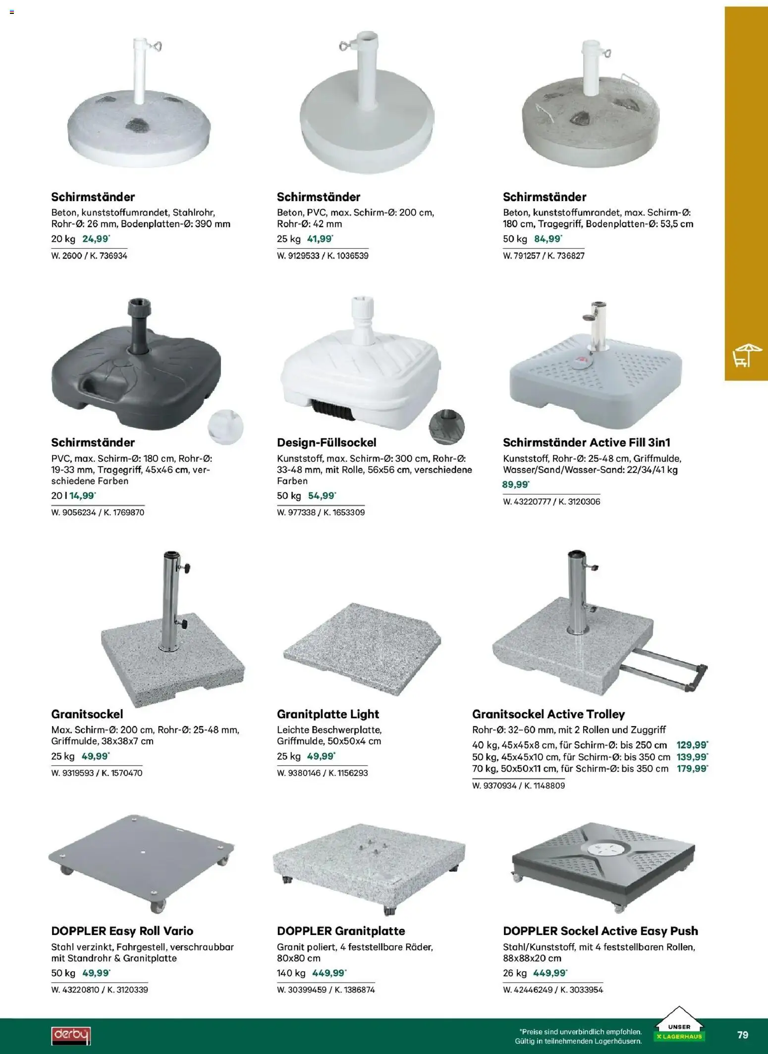 Lagerhaus Garten & Freizeit Katalog 2026 - Wien, Innsbruck - page 79- valid from 01.03.2026