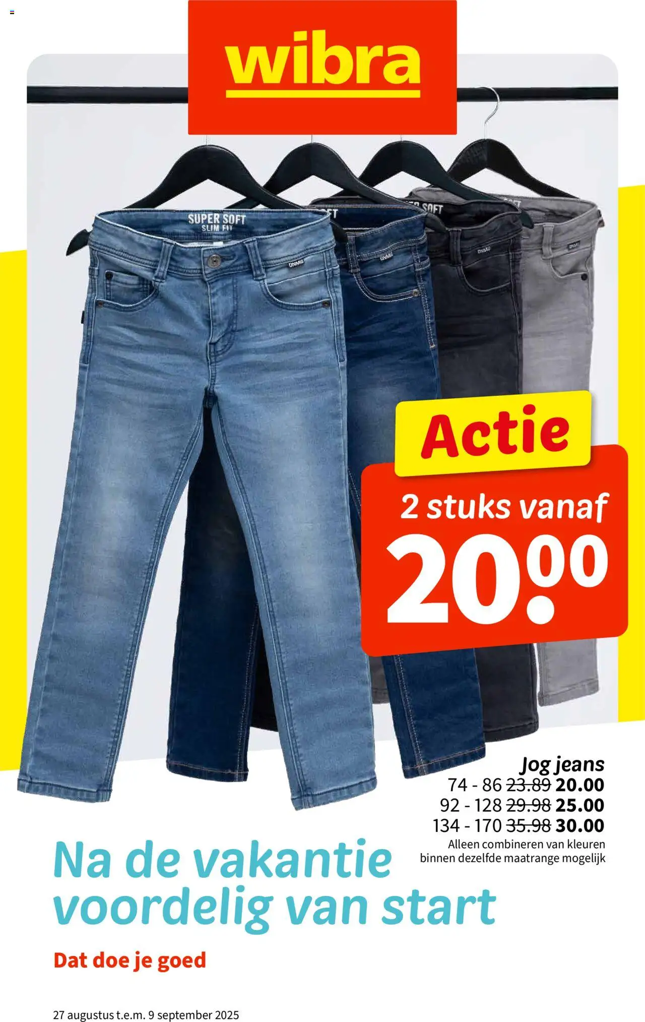 Wibra folder - pagina 1- geldig vanaf 27/08/2025