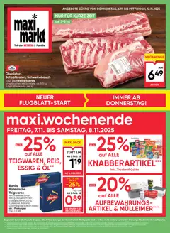 Vorschau Maximarkt Flugblatt gültig ab 06.11.2025