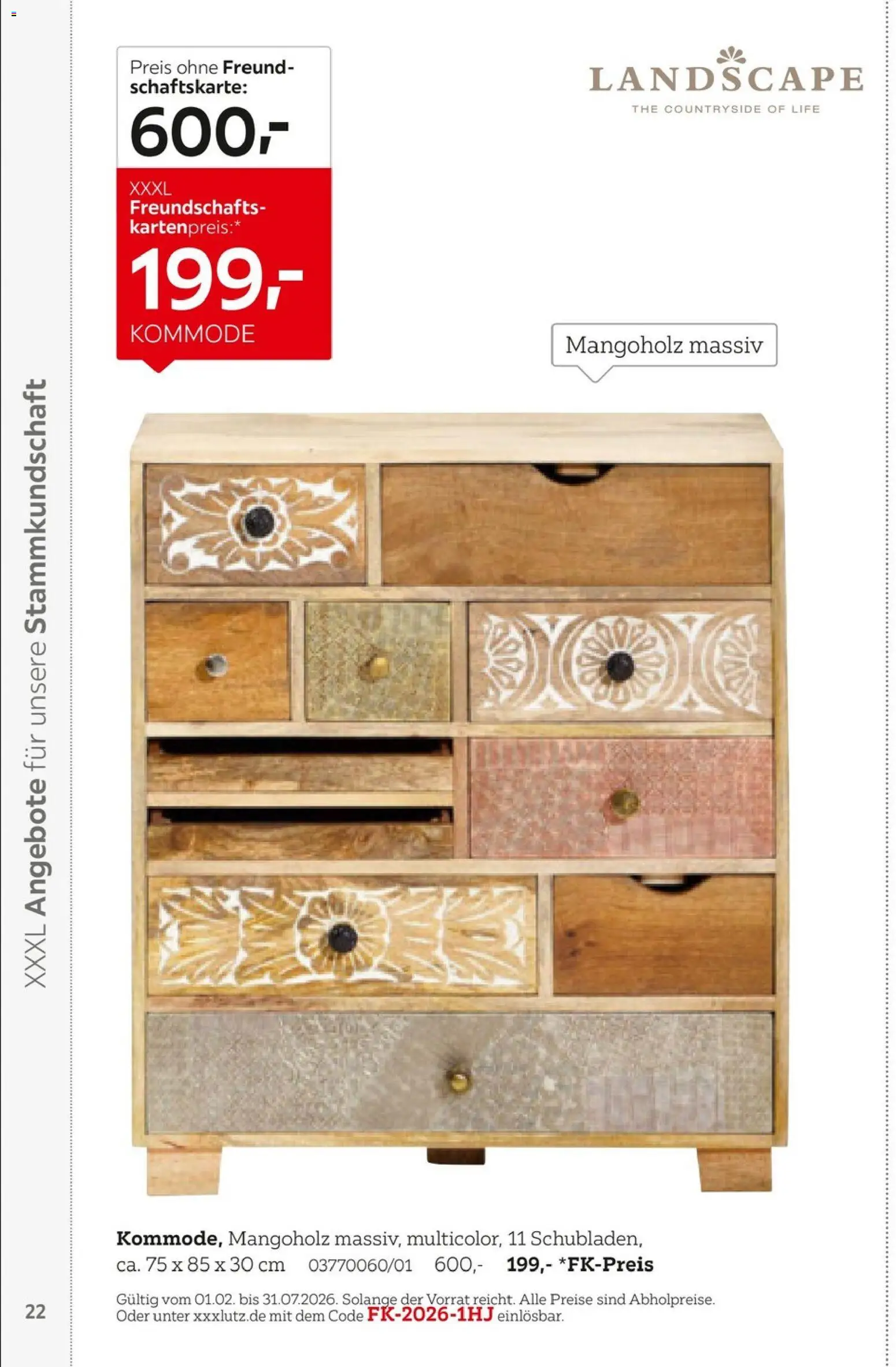 XXXL Lutz  Freundschaftskartenjournal - Seite 22 - gültig ab 01.02.2026