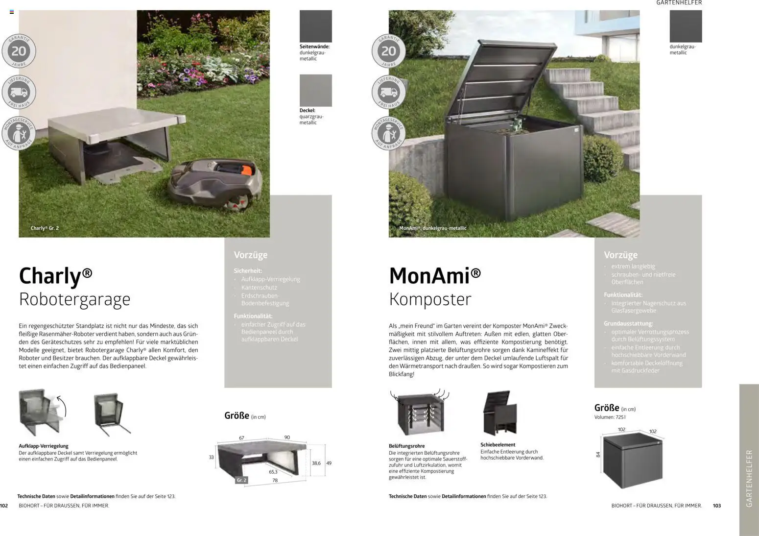 Dehner  Biohort – Metall für Garten & Terrasse - page 52- valid from 05.01.2026