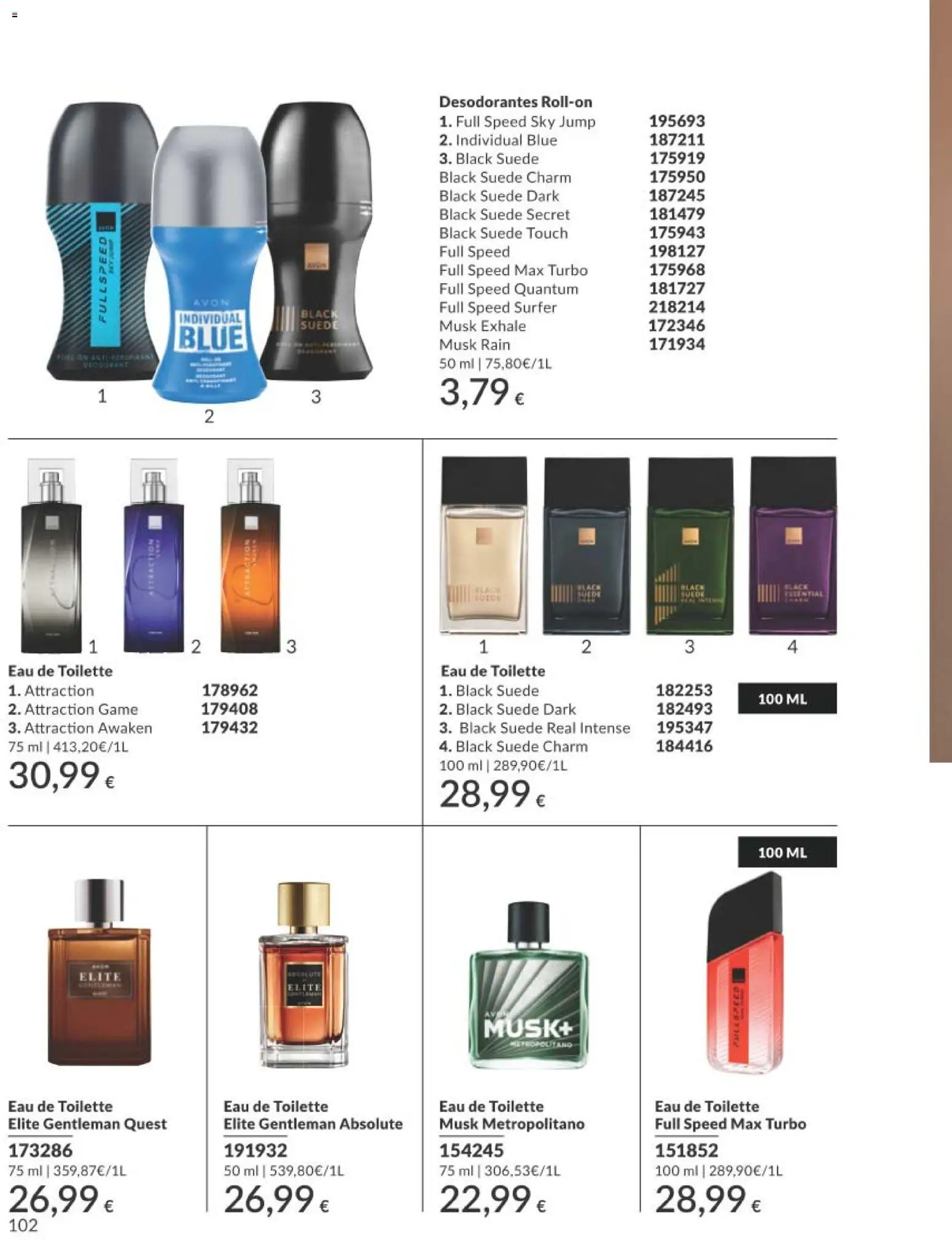 Catálogo AVON campaña 4 - Página de 102 - Válido desde 01/04/2026