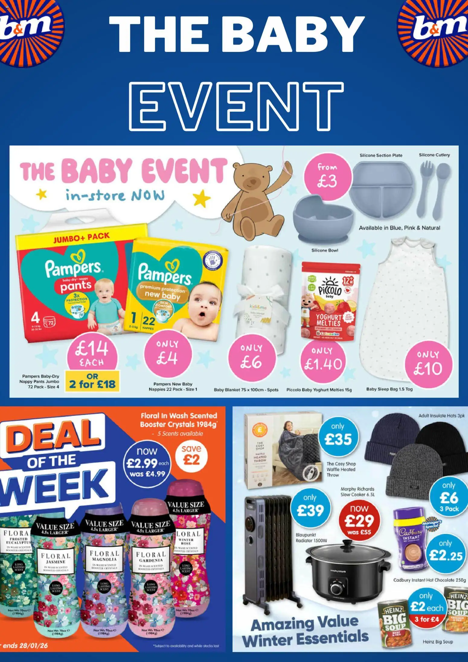 B&M - Offers - page 1- valid from 25/01/2026