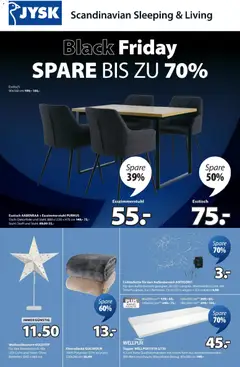Vorschau JYSK - Black Friday gültig ab 17.11.2025