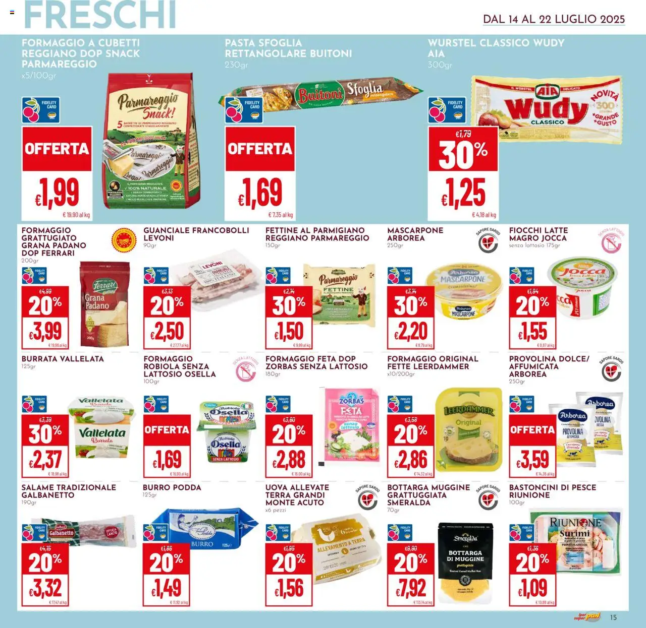 Volantino Pan	 - pagina 15 - valido dal 14/07/2025