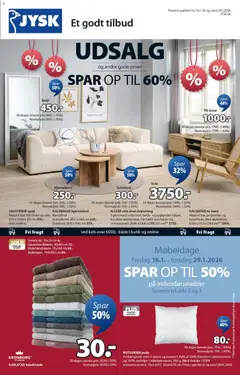 Forhåndsvisning JYSK - Tilbudsavis gyldig fra 16/01/2026