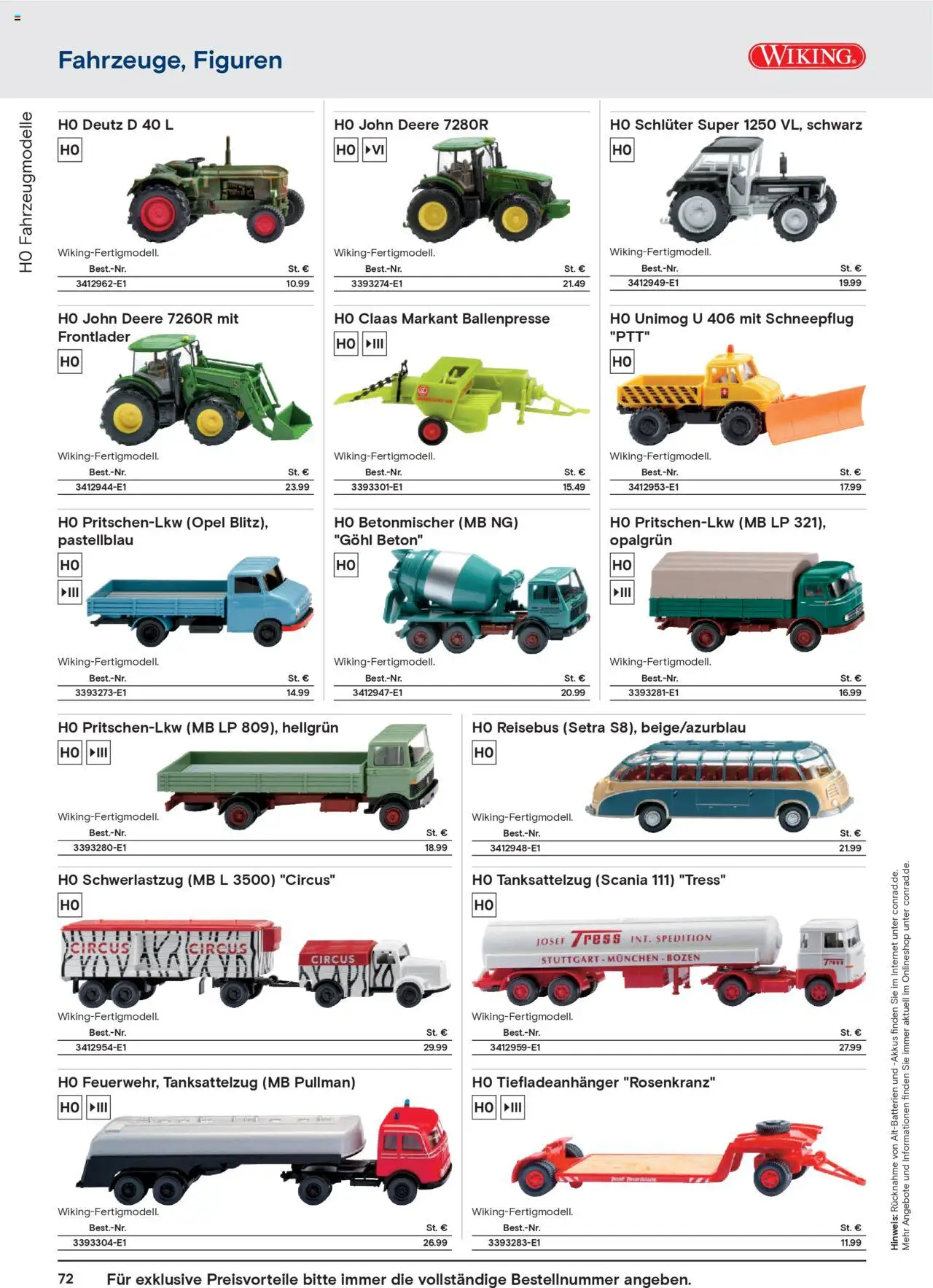 Conrad  Modellbahn Katalog - Seite 74 - gültig ab 25.08.2025