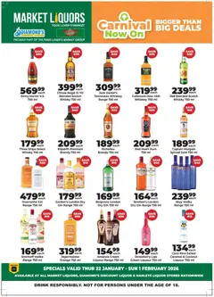 Preview Diamond Discount Liquors Specials valid from 22/01/2026
