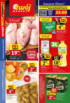 Podgląd Twój Market Gazetka ważny od 29.10.2025