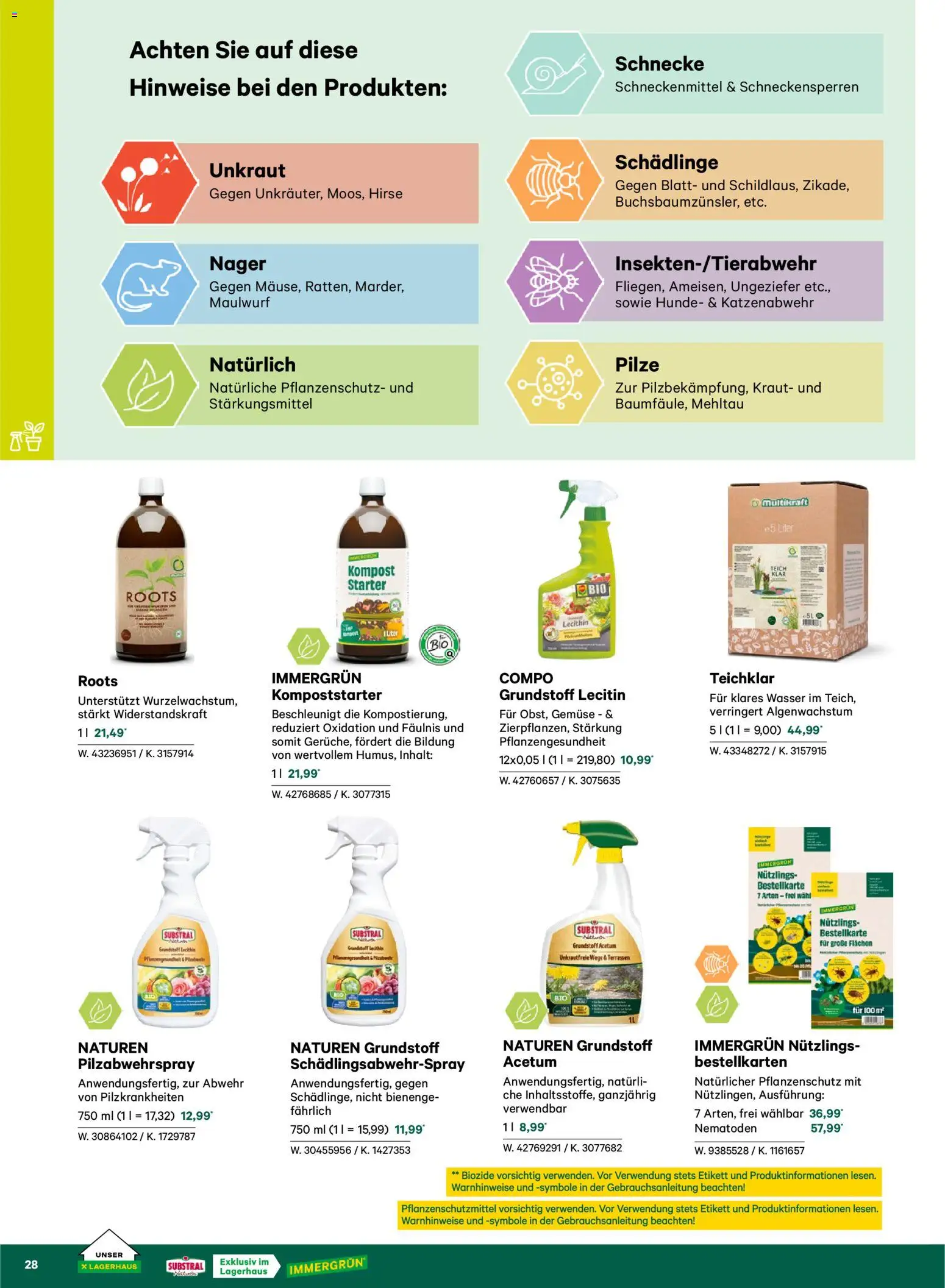 Lagerhaus  Garten und Freizeit Katalog 2026 - page 28- valid from 22.02.2026