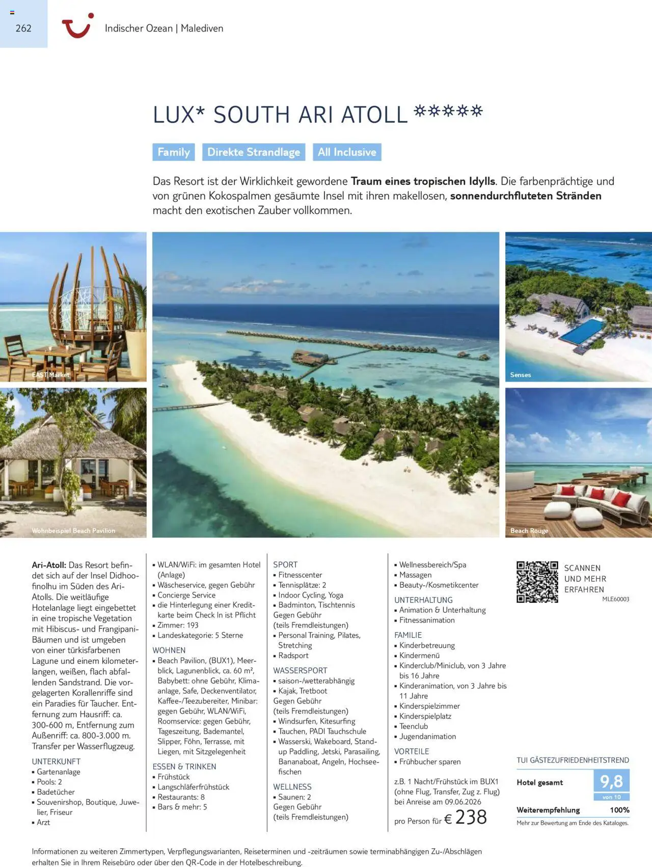 TUI Prospekt  Asien, Afrika, Orient & Indischer Ozean 2025/26 	 - Seite 262 - gültig ab 01.11.2025