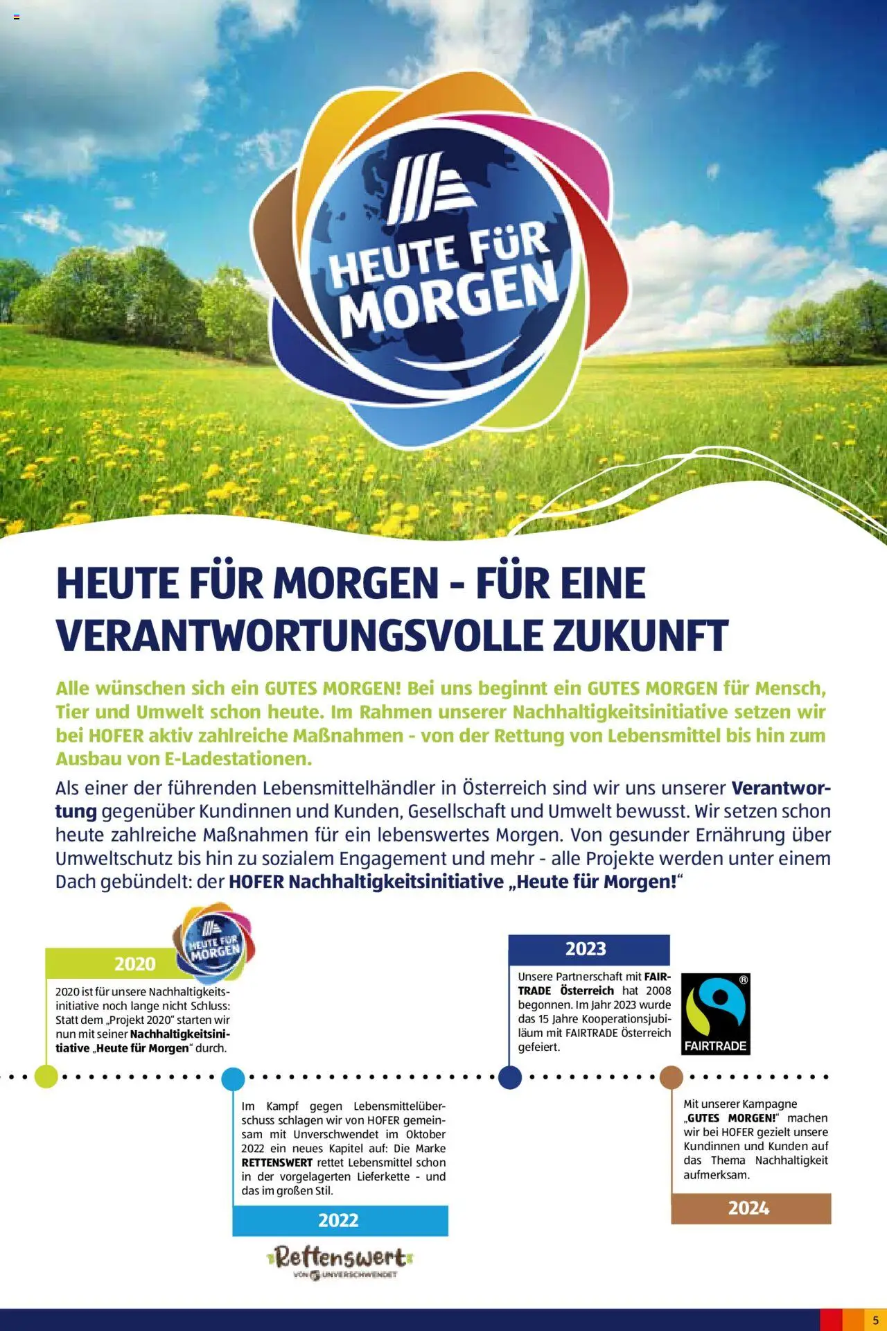 Hofer Heute für Morgen-Magazin - page 5- valid from 02.10.2024